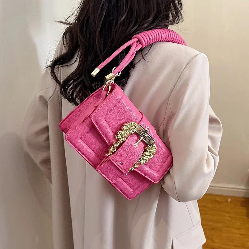 Sac à langer élégant de grande capacité à porter en bandoulière : Sac à main de luxe pour femme avec