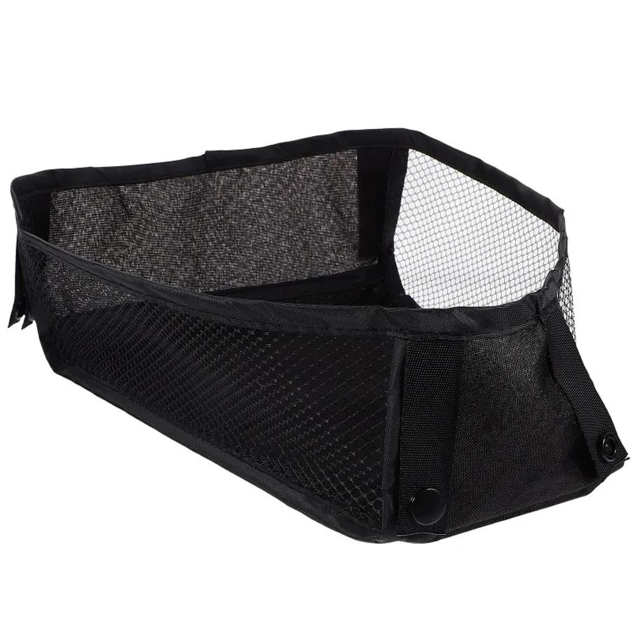 Sac de rangement inférieur pour poussette, panier de rangement universel en maille tridimensionnelle