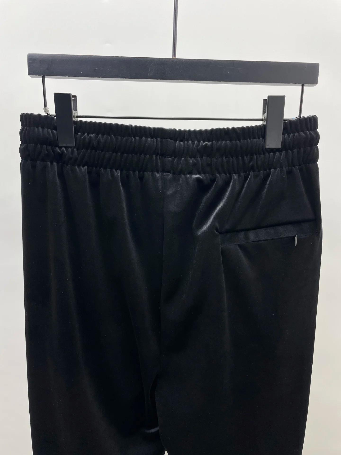 Nouvelle Version 2025 – Blouson Unisexe en Velours avec Logo Casinoblank et Bande Textile, Coupe Amp