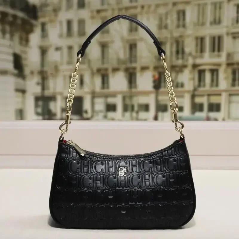 CH – sac à bandoulière Simple pour femmes, sac à main cloison de mode, marque de luxe Durable, sac à