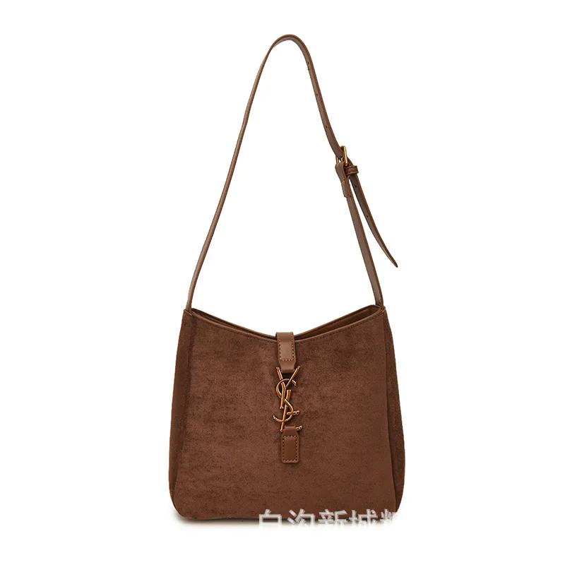 Sac seau spacieux grande capacité 2026 pour femme, sac à bandoulière Hobo, sac fourre-tout pour traj