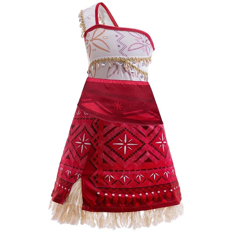 Robe du film Moana 2 pour filles, Costume d'aventure de fête d'halloween, vêtements fantaisie de pri