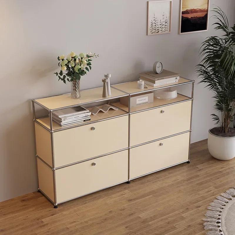 Module combiné buffets armoire tiroir armoires de salon commode latérale couloir rangement meuble TV
