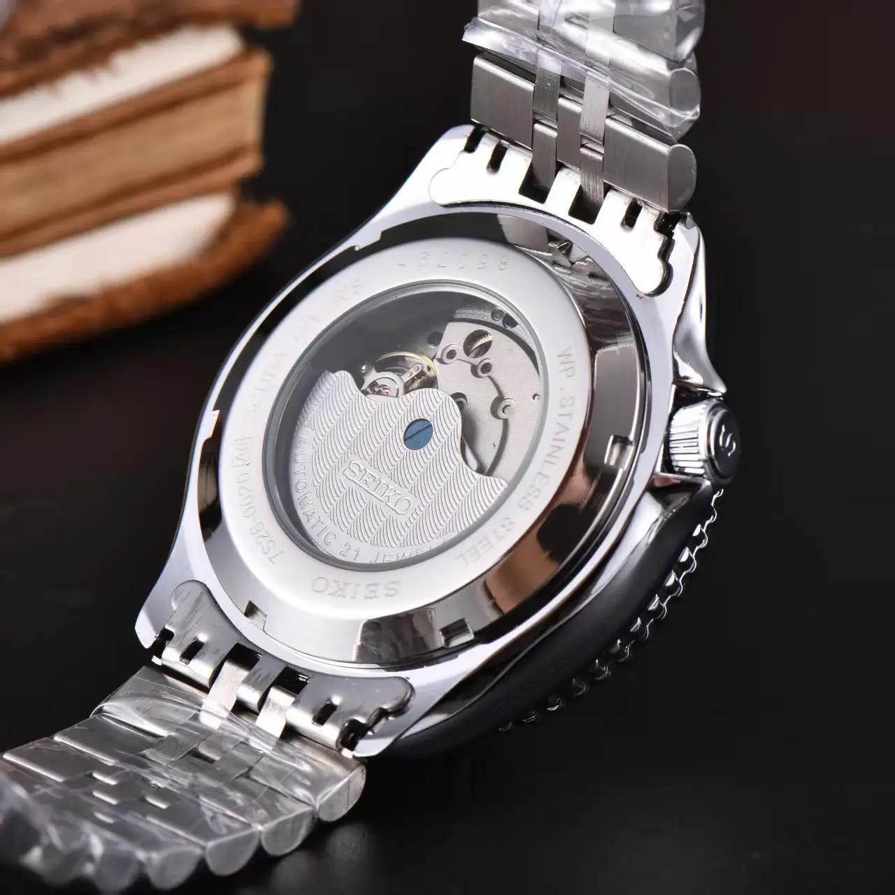 Montre mécanique automatique Seiko pour hommes et femmes, montre de couple, calendrier décontracté e
