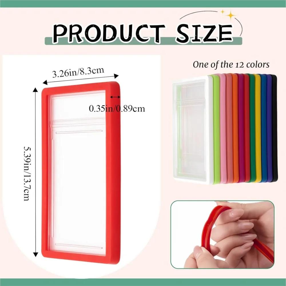 Étui de protection antichoc en silicone TPU dégradé 35PT pour cartes gradées, idéal pour l'affichage
