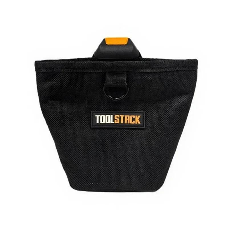 TOOLSTACK pochette à ongles multifonctionnelle sac de taille à suspension rapide de grande capacité