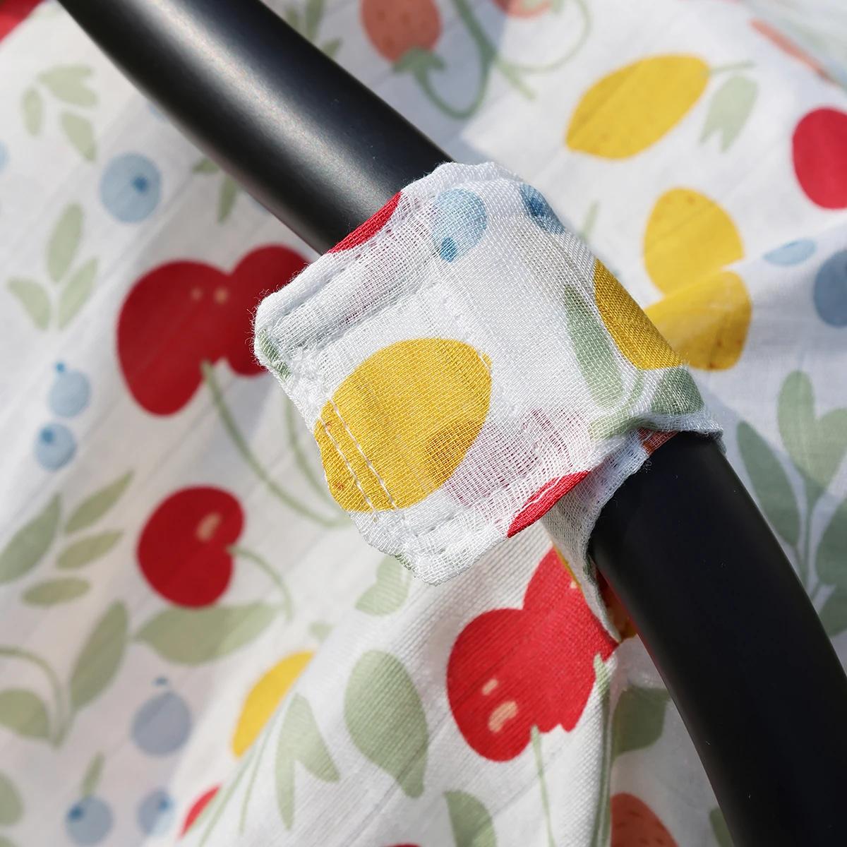 Couverture de siège de voiture pour bébé, 1 pièce, pare-soleil respirant, panier de sécurité, capuch