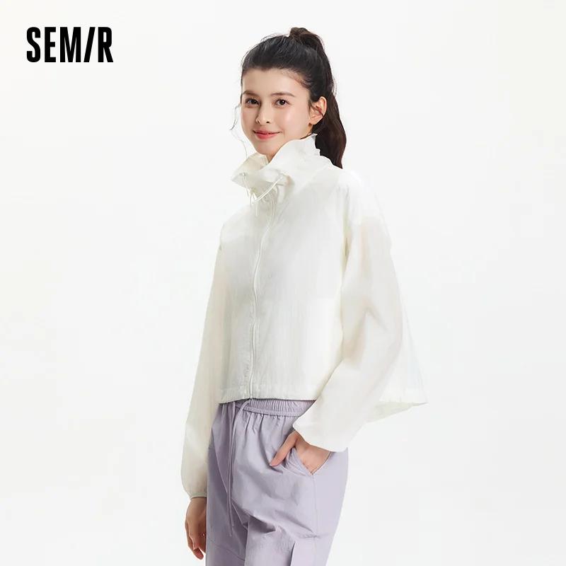 Veste UV Femme Semir 2026 – Col court, coupe ample, sensation fraîche, style décontracté élégant, do