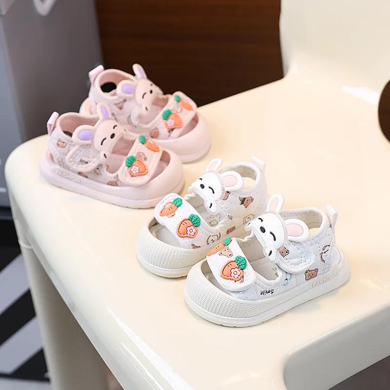 Sandales été bébés 0-3 ans semelle souple antidérapante - Chaussures respirantes garçons filles premières marches