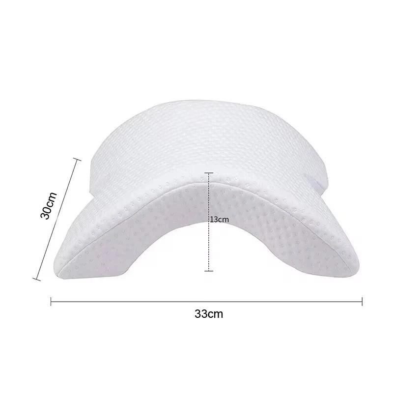 Oreiller orthopédique incurvé en forme de U pour le sommeil, oreiller pour les mains en mousse, prod