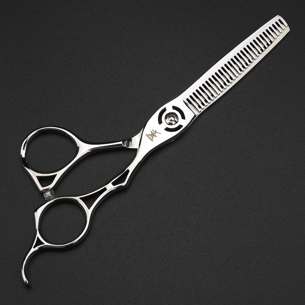 XUANFENG – ciseaux à manche creux de 6 pouces, ciseaux de coupe de coiffeur et ciseaux fins en acier