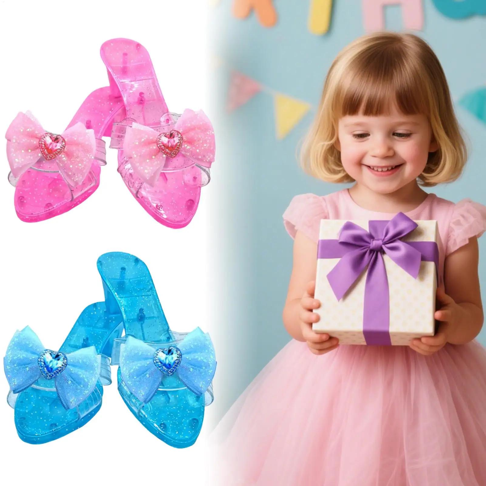 Chaussures de princesse en cristal, accessoires de Cosplay, talons hauts, jeux de maison pour mascar