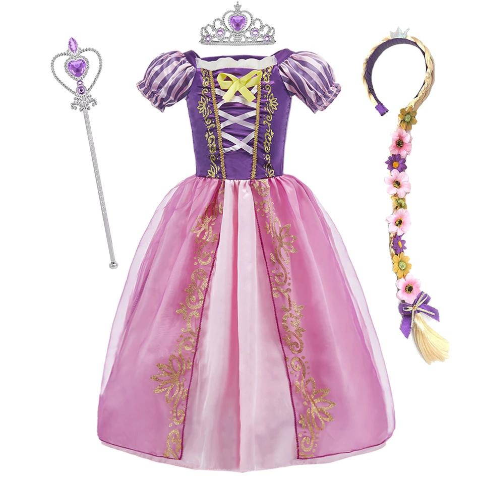 Costume de princesse Cosplay pour filles, robe de princesse pour Halloween, anniversaire, spectacle,
