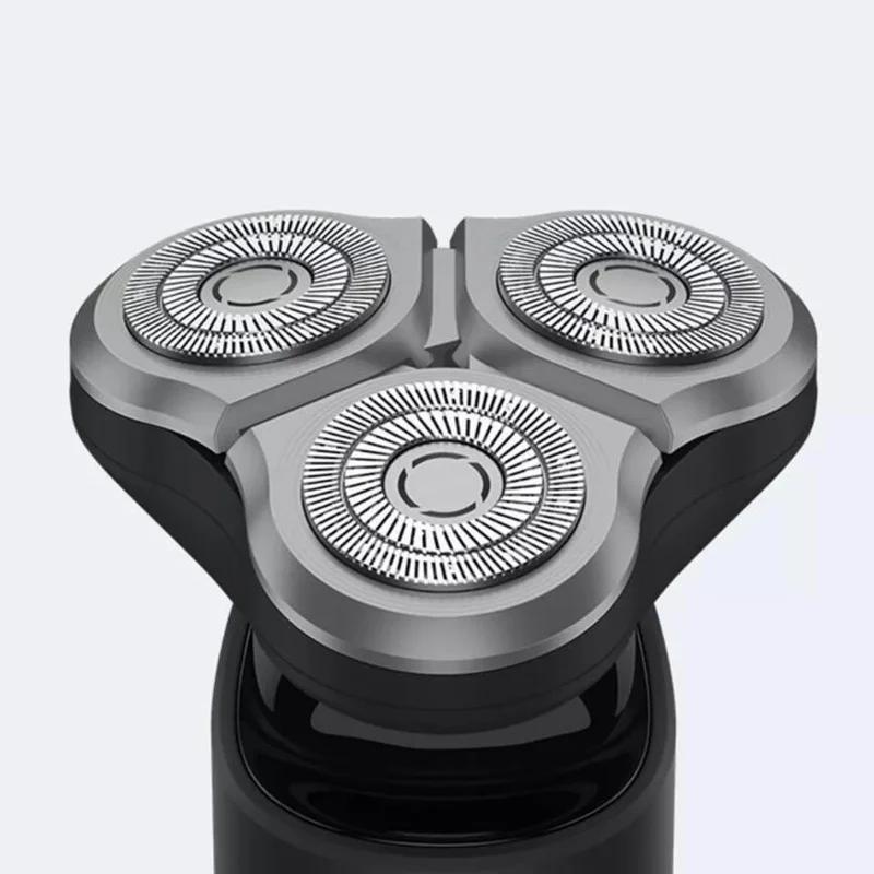 Lame de rechange originale Mijia pour rasoir électrique Mijia S300 S500 S500C, lames en acier, tête