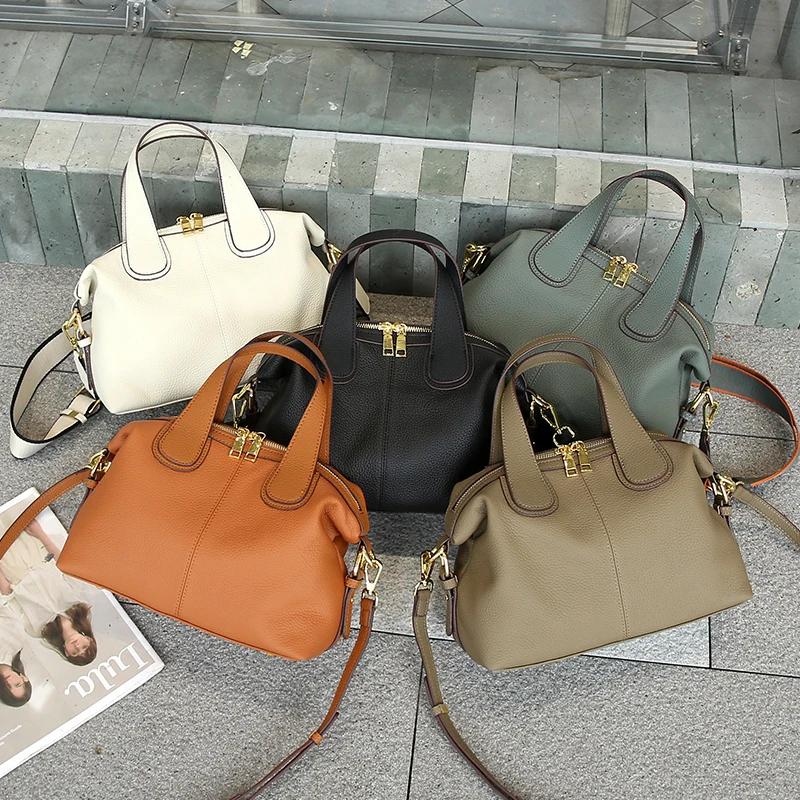 Sac pour femme 2025 tendance sac en cuir de vache naturel femme rétro peau de vache sacs à bandouliè