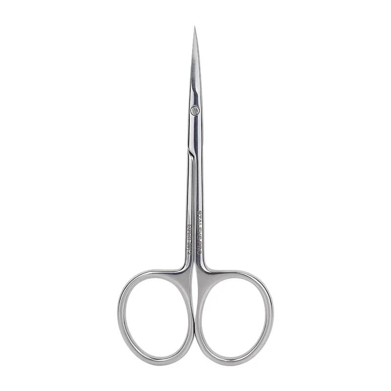 STALEKS SE-20-2 ciseaux à ongles de haute qualité en acier inoxydable coude ciseaux à sourcils Profe