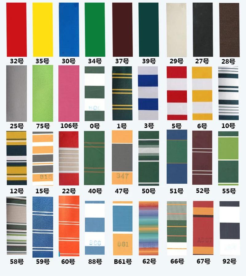 Rideau de magasin en tissu imperméable, taille personnalisée, solide, Beige, gris, vert, cantonnière