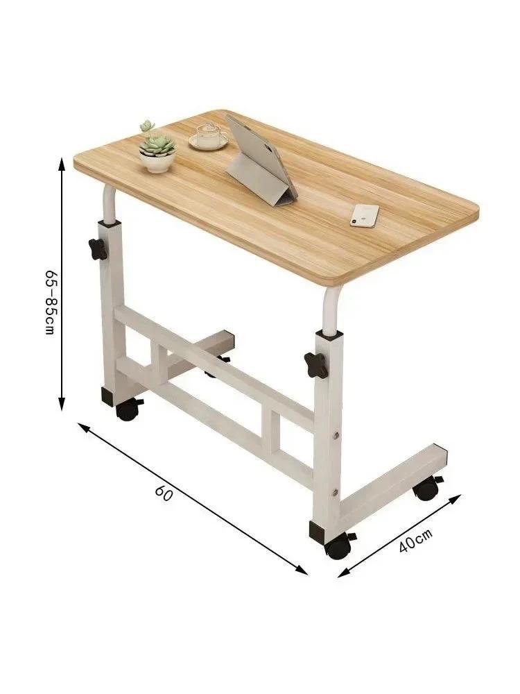 Table d'appoint réglable et confortable pour ordinateur portable, plateau repas pour manger sur lit