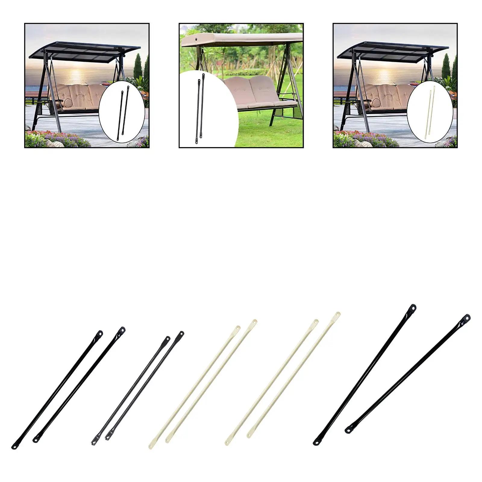 Barres de remplacement de balançoire, 2 pièces, tiges de balançoire d'extérieur, tiges de suspension