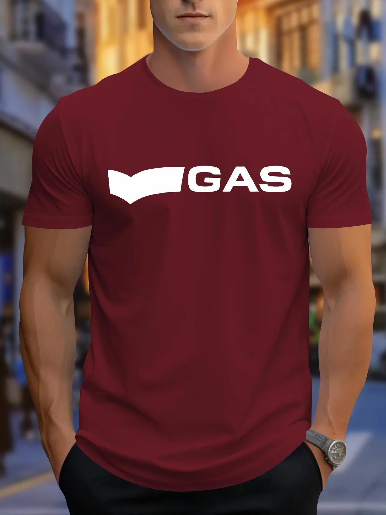 T-shirt à manches courtes et col rond pour hommes, 100% pur coton, à la mode, sport décontracté, amp
