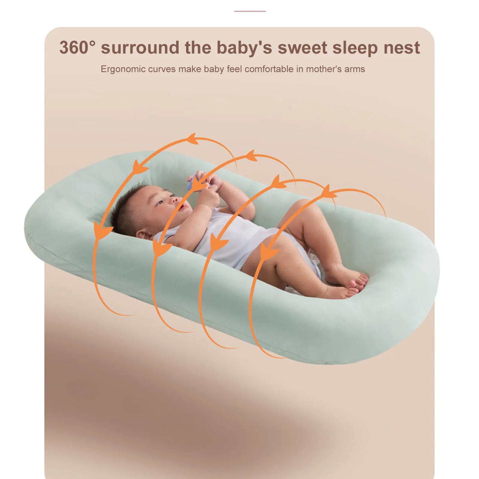 ZK30-Oreiller ergonomique doux au toucher pour bébé, facile à nettoyer, chaise longue pour garçons e