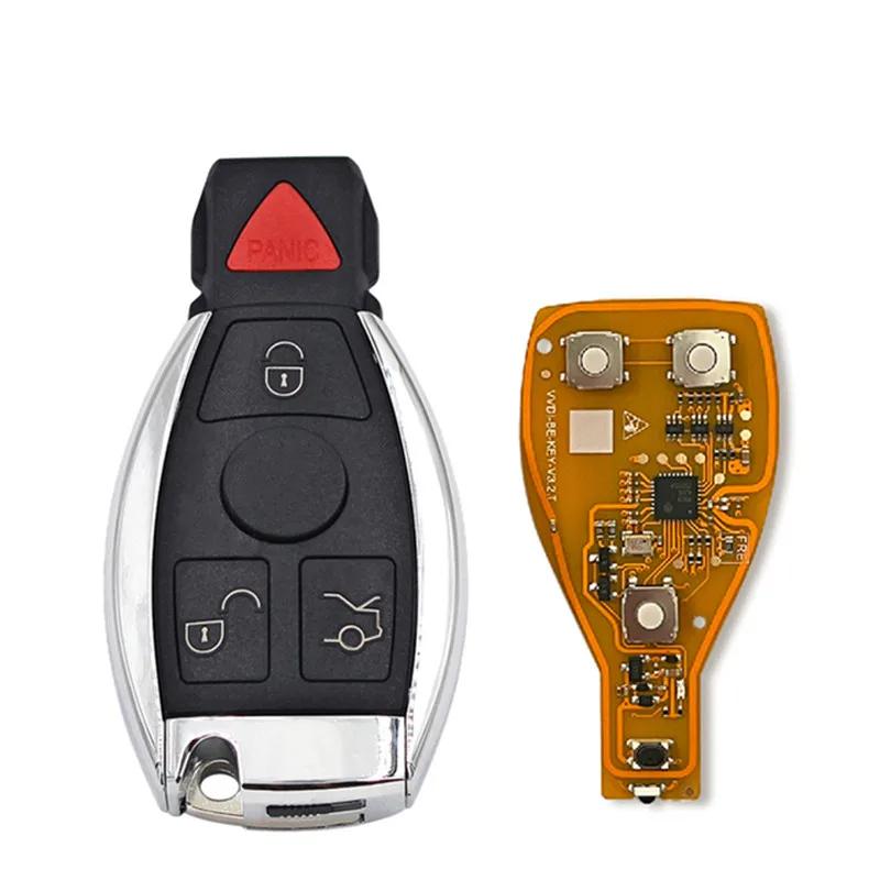 Xhorse – clé VVDI BE Pro XNBZ01EN, 2/3/4 boutons, pour Mercedes Benz V3.2, puce de clé à distance PC