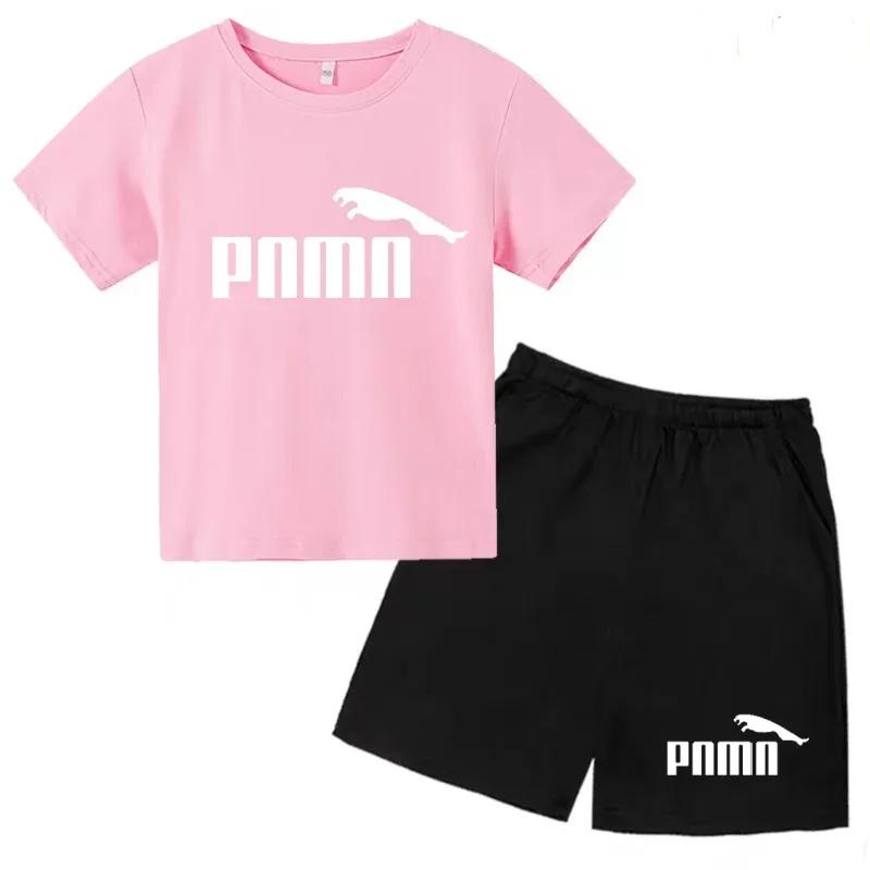 Vêtements esthétiques pour enfants de 3 à 12 ans, T-shirt imprimé avec des lettres, blouse à manches