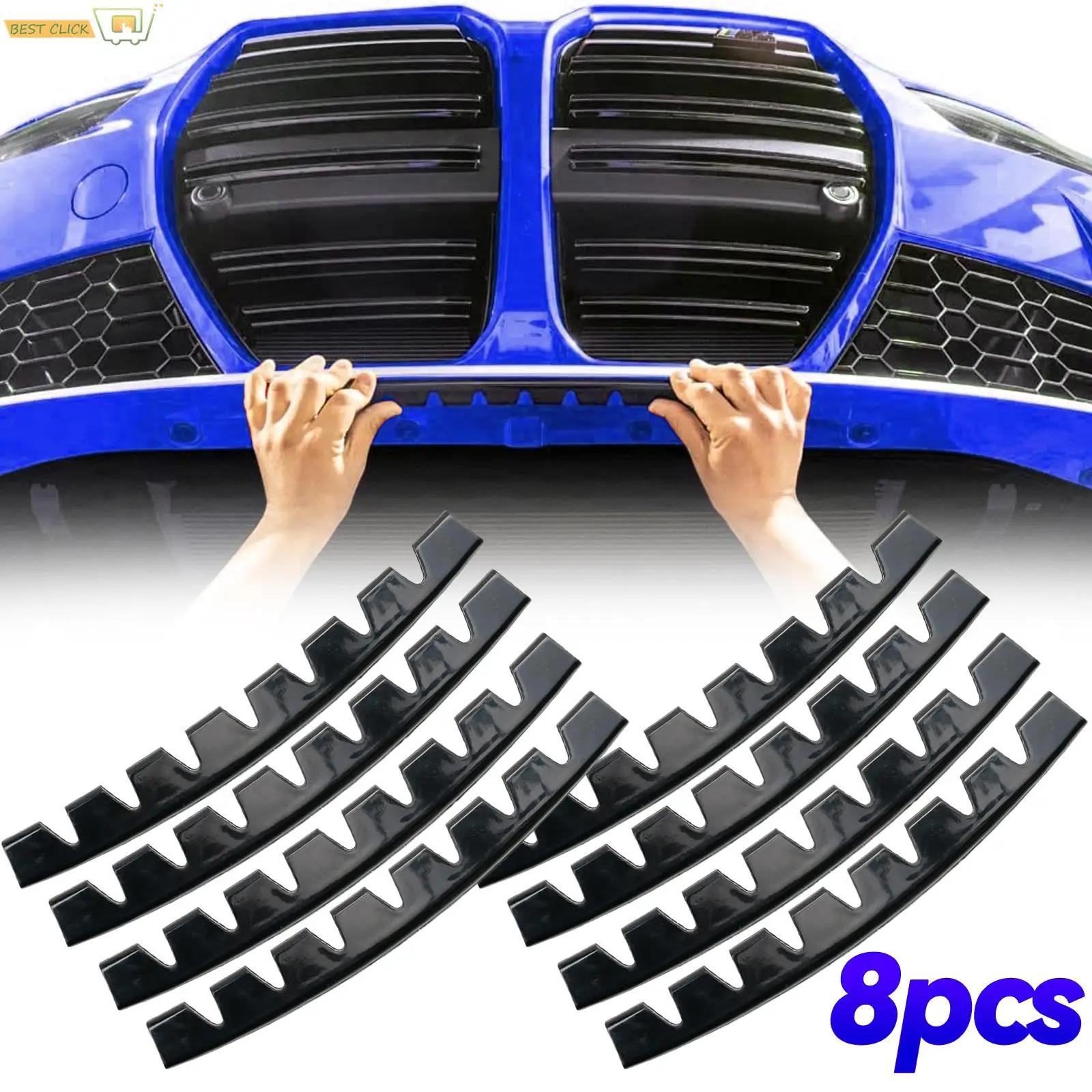 8 pièces SPORT universel voiture pare-chocs avant garde châssis anti-rayures anti-dérapant Kit gratt
