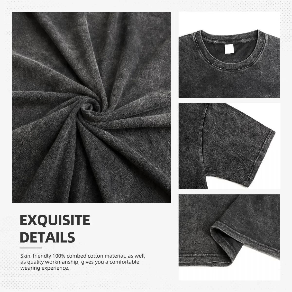 T-shirt délavé Life is Strange, vêtements de personnalité, adaptés à toutes les saisons, grande tail