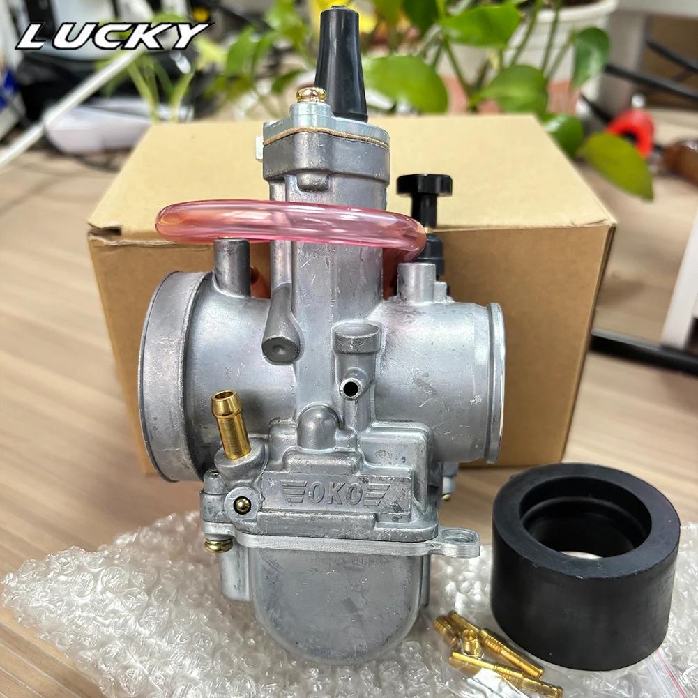 PWK 21 24 26 28 30 32 34mm avec carburateur à Jet puissant pour OKO 2T 4T carburateur de moto pour D