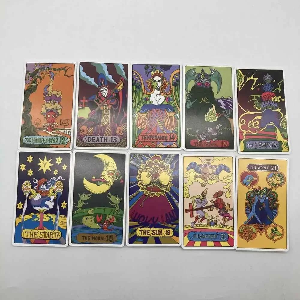 10.3*6CM JoJo Tarot cartes jeu de cartes 84 pièces