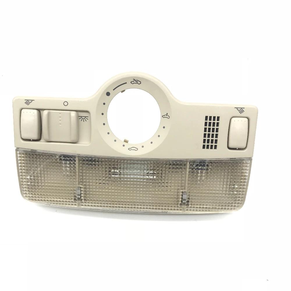 1J 0947106 Plafonnier de lecture gris beige avec interrupteur de toit ouvrant, flambant neuf, adap