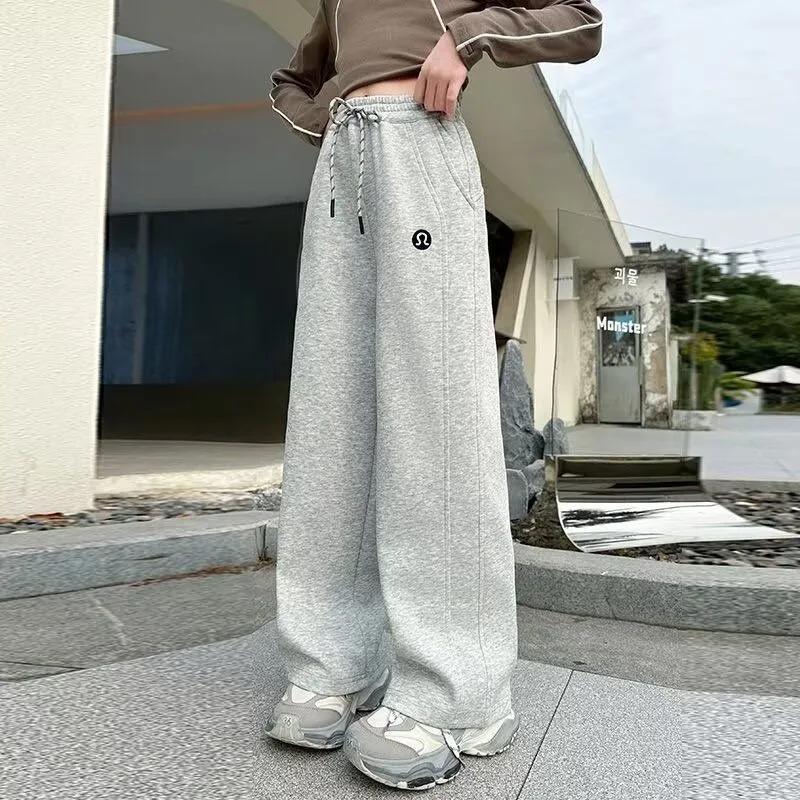 2025 Nouveaux jogging décontractés à coupe ample et tendance pour filles - Pantalons de sport pour e