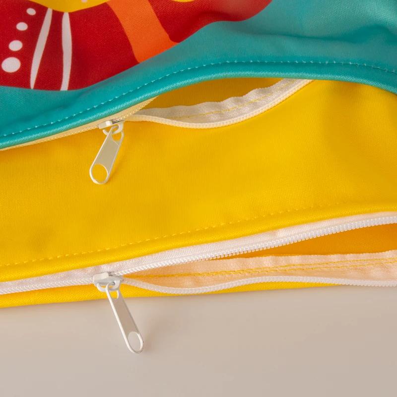 Babyshow 1PC lavable humide sec sac humide pour couches de bébé couches imperméable réutilisable sac