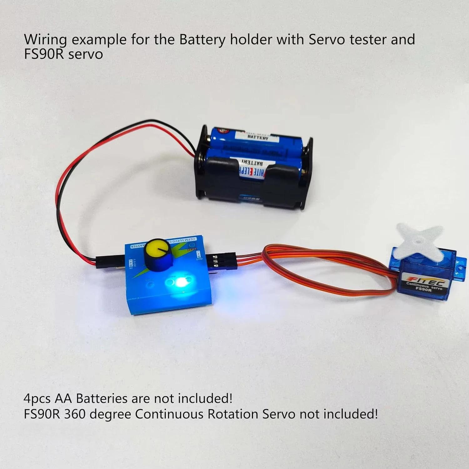 Testeur de servomoteur numérique 3CH, contrôleur de vitesse ESC, vérificateur CCPM, maître de Consis