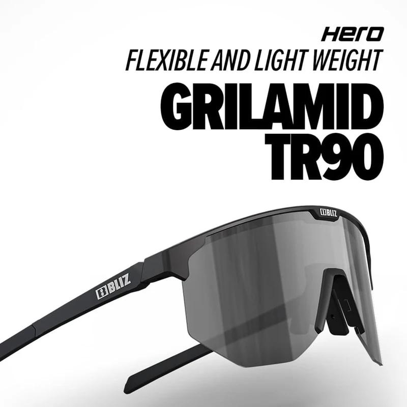 Lunettes de cyclisme B BLIZ Hero, anti-vent, polarisées, pour hommes et femmes, pour le VTT, la rand