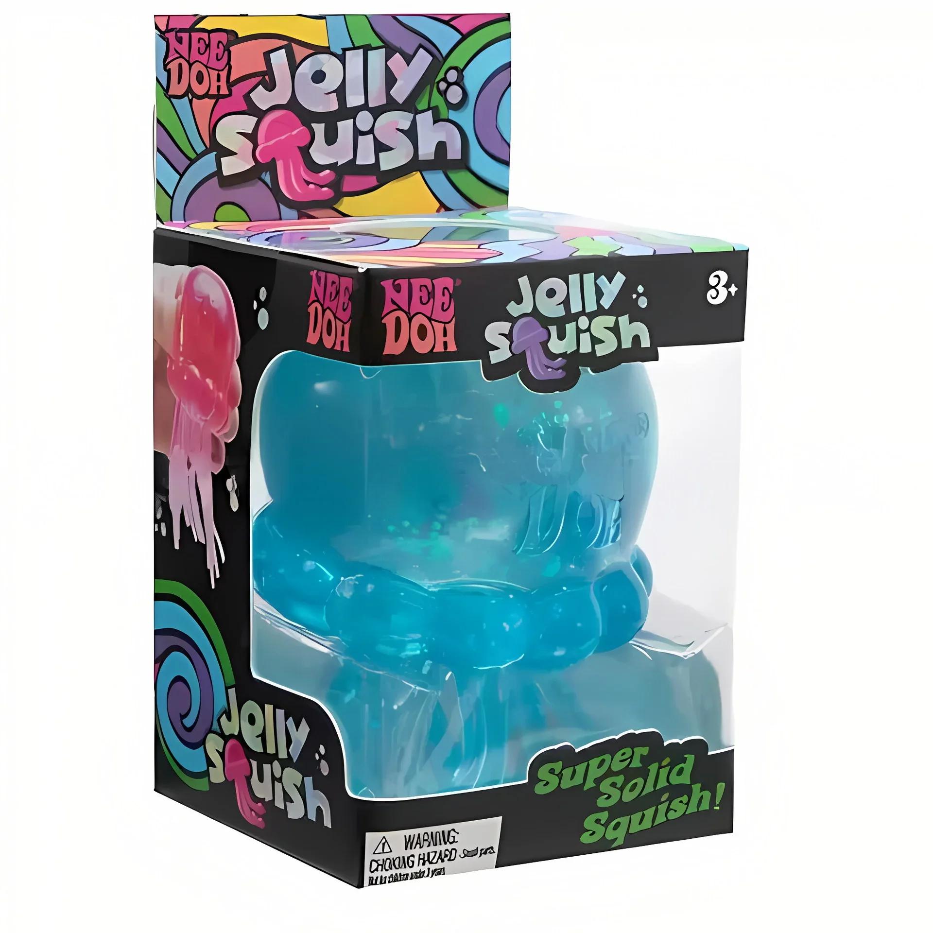 Schylling Needoh Nice Cube Sensory Nice-Sicle, cube sensoriel anti-stress, objet à presser anti-anxi