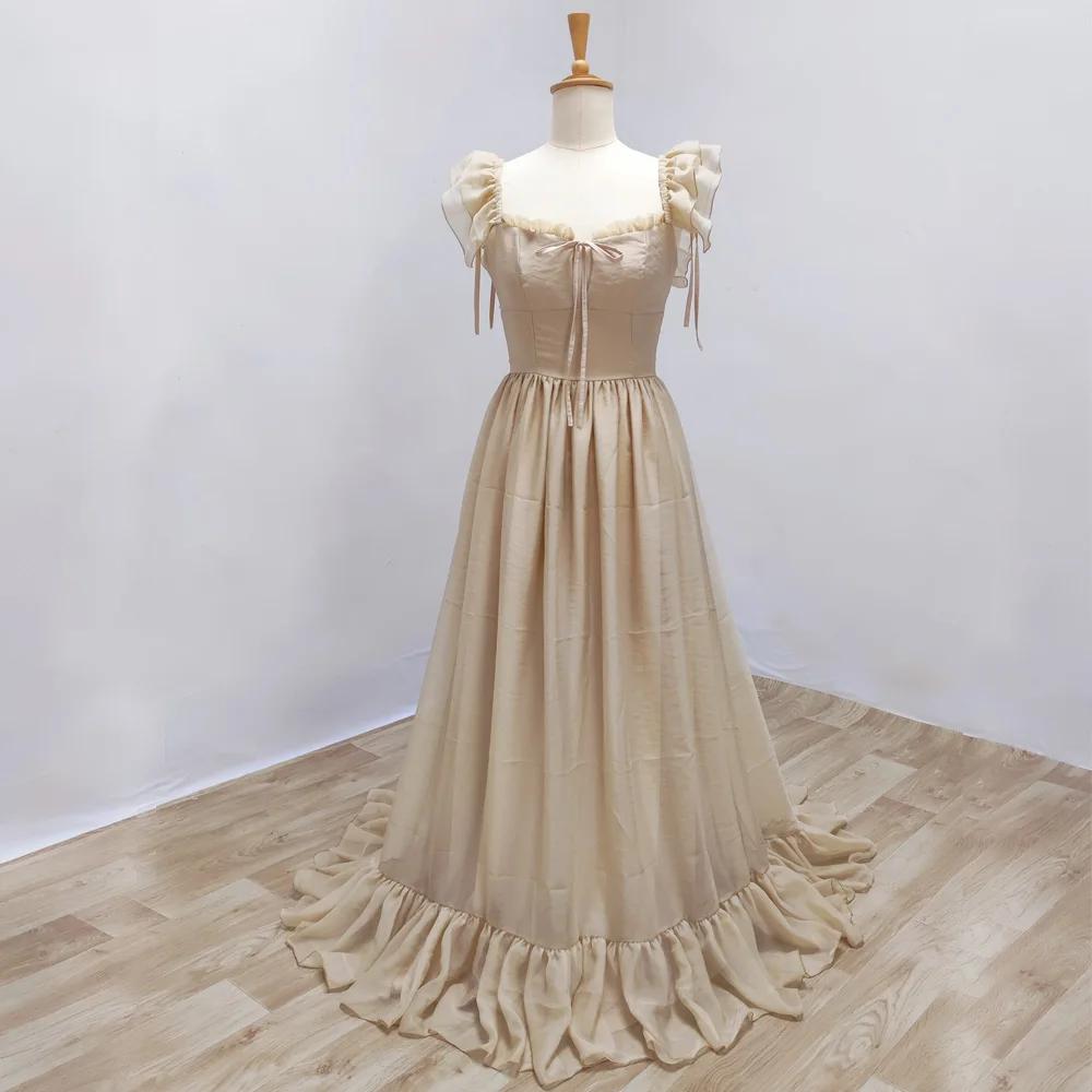 Robes de maternité pour séance Photo, tenue de séance Photo de grossesse, bretelles à volants, robe