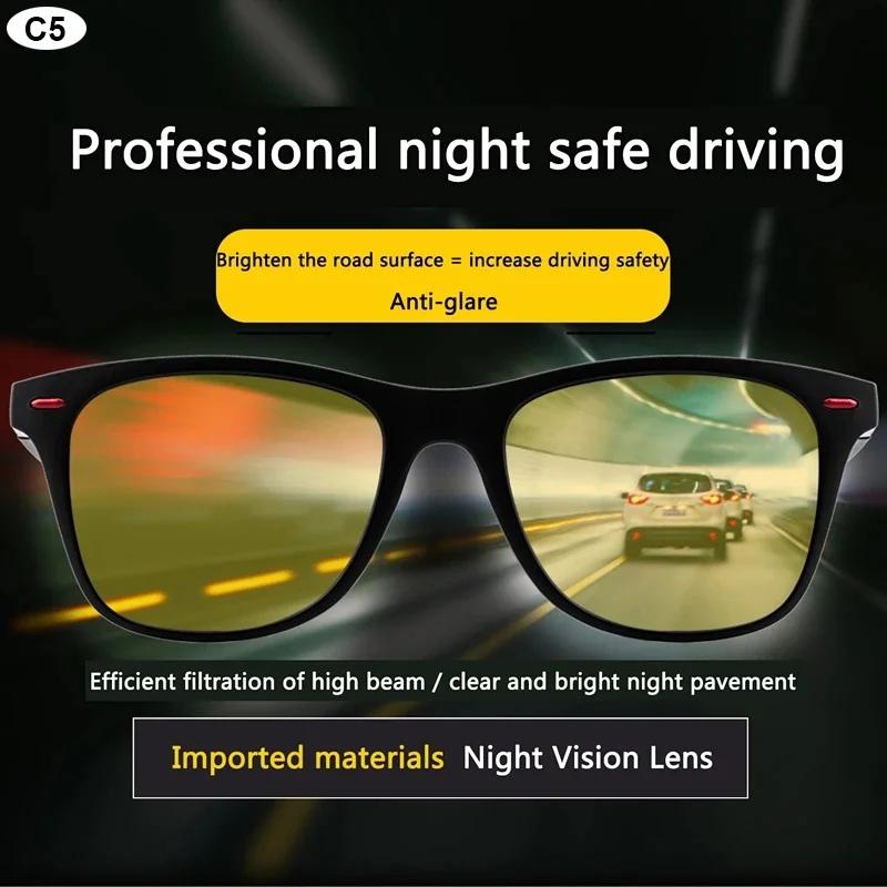 Lunettes de Vision nocturne monture PC lunettes de soleil polarisées hommes Sport de plein air lunet