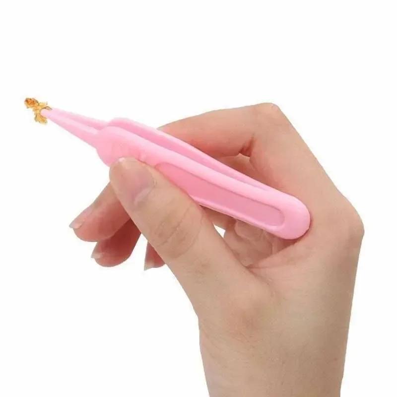 Pincettes de nettoyage pour bébé, pincettes en plastique, outil de nettoyage du nez, fournitures de