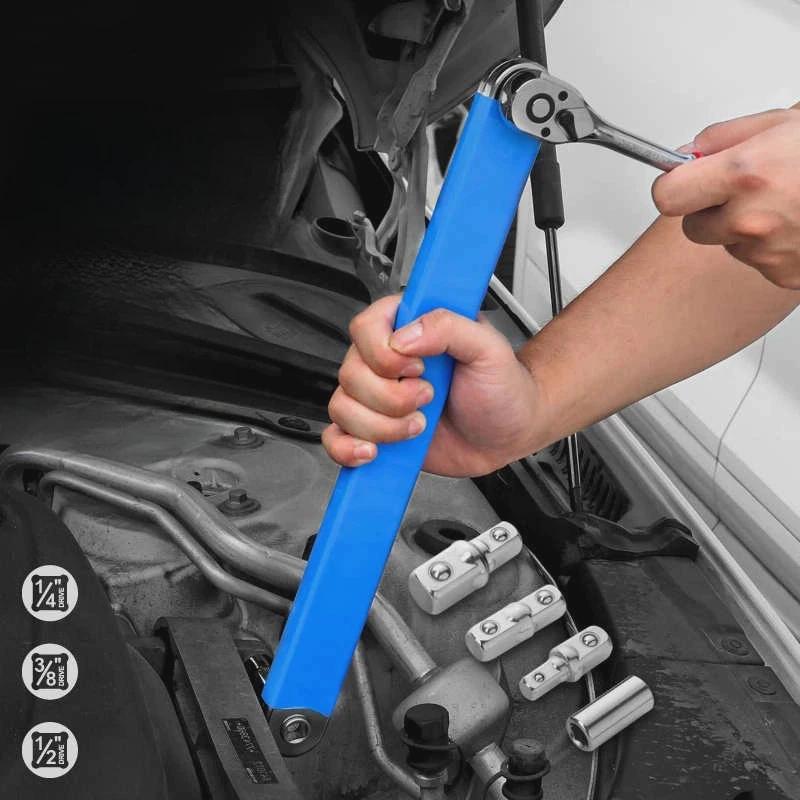 Clé d'extension professionnelle à décalage zéro, outil d'espace serré 1/2 "1/4" 3/8 "pour la réparat