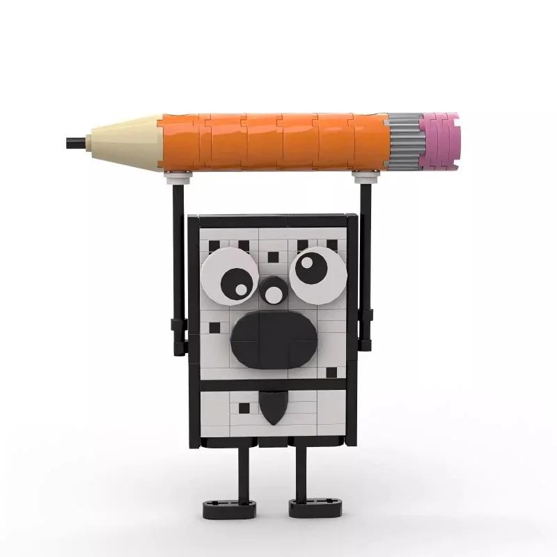 83 pièces film animé Figure ananas crayon Anime Graffiti poupée bloc de construction modèle enfants