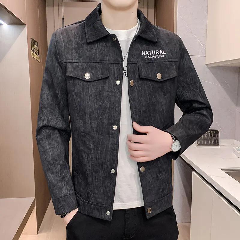 Blouson aviateur décontracté polyvalent pour hommes, vestes sociales, streetwear social, vêtements d
