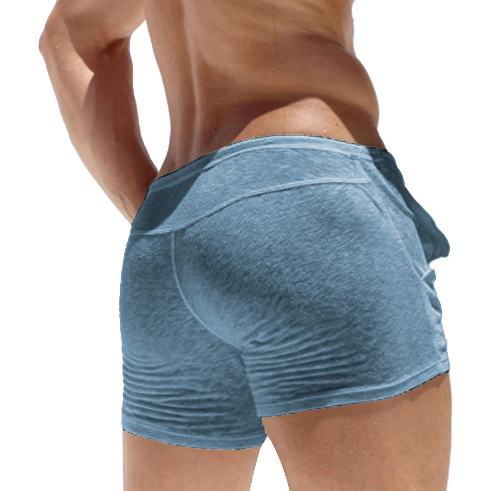 Shorts d'été pour hommes avec cordon de serrage et poches, shorts décontractés élégants de couleur u