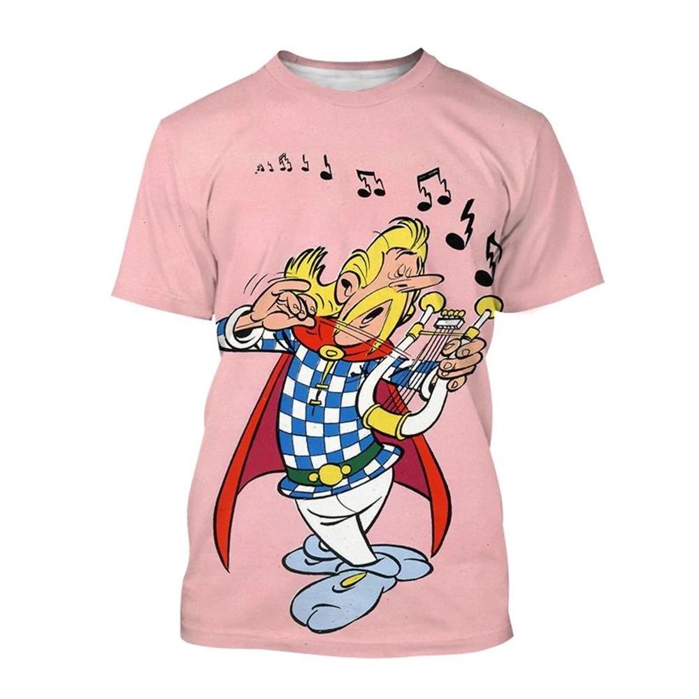 T-shirt imprimé 3D pour hommes et femmes, haut à manches courtes, col rond, mode hip-hop décontracté