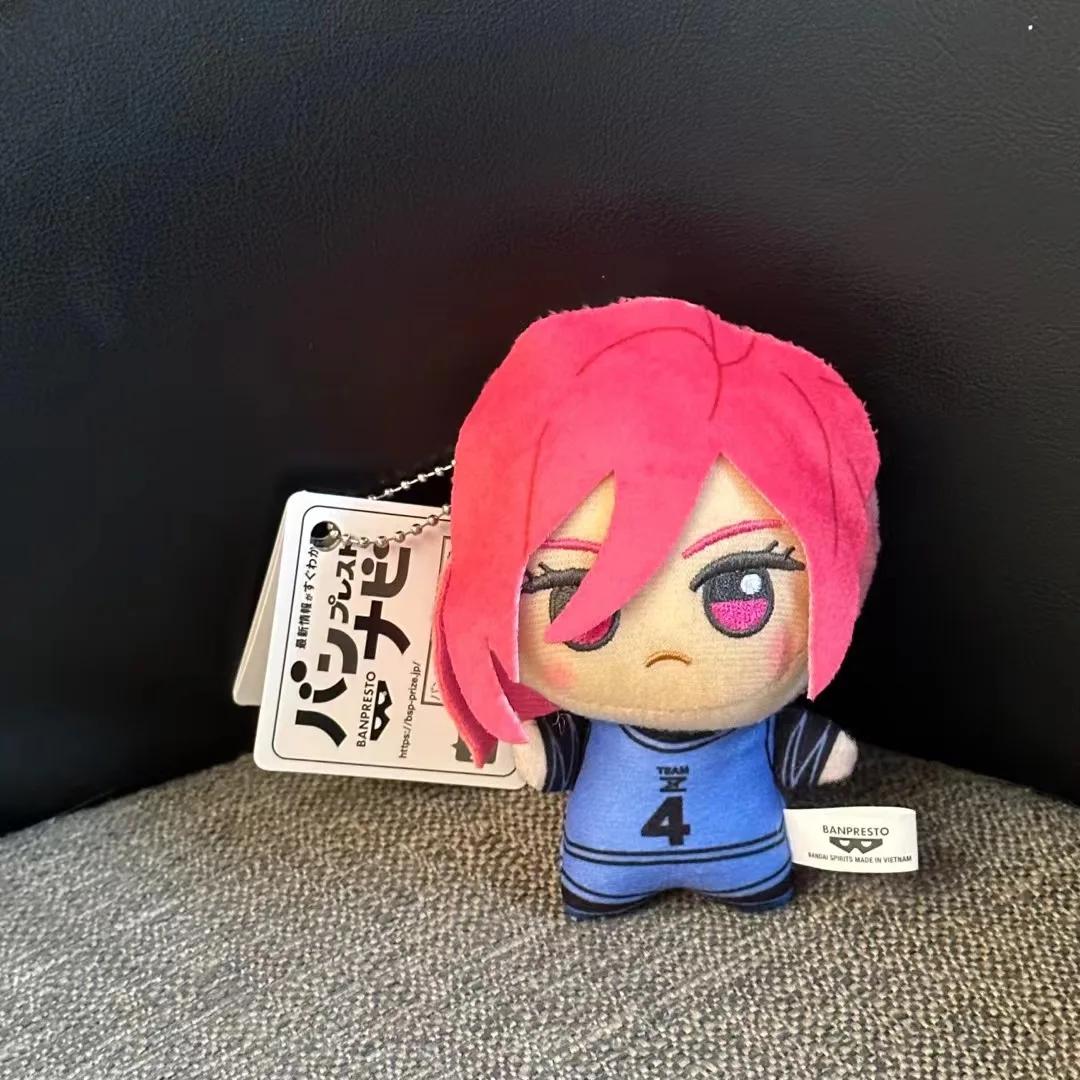 Mini poupée en peluche à serrure bleue de 10cm, Seishiro Nagi Isagi Yoichi Chigiri Bachira Meguru, p
