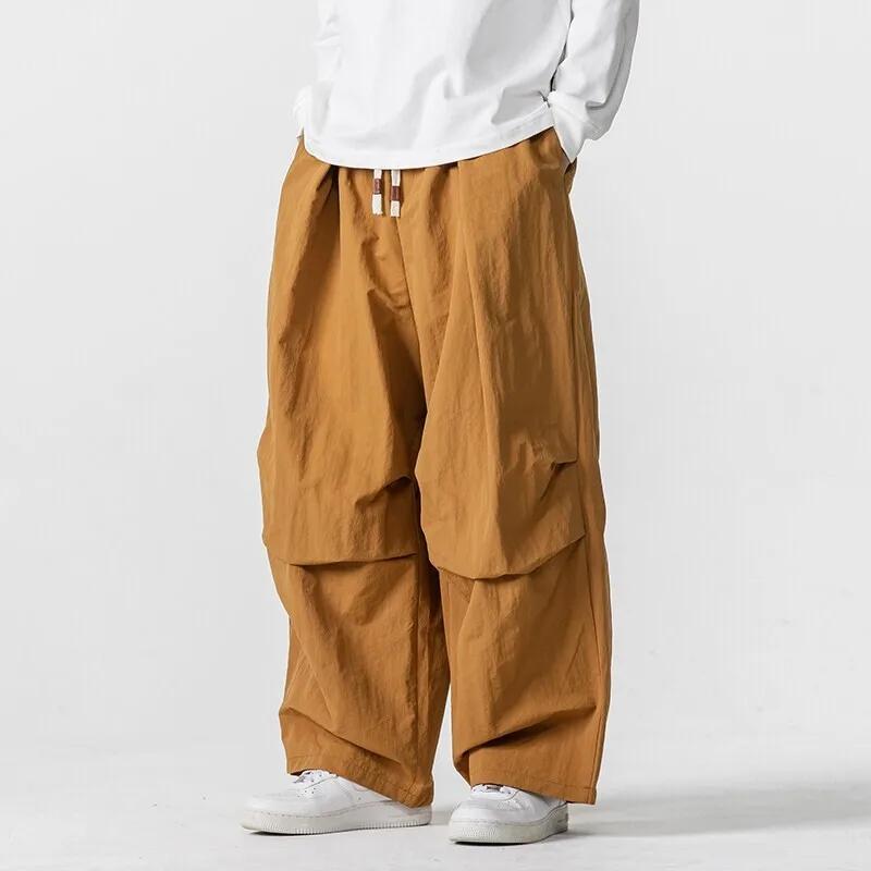 Pantalon Cargo de Style américain pour hommes, décontracté, surdimensionné, mode printemps été, saro