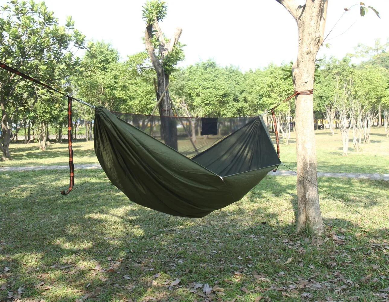 Sac de rangement pour hamac pour le camping, sac de rangement avec moustiquaire, pour le camping en