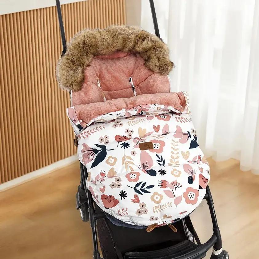 Sac de landau de 0 à 24 mois, enveloppe chaude et plus épaisse pour poussette à décharge, chancelièr