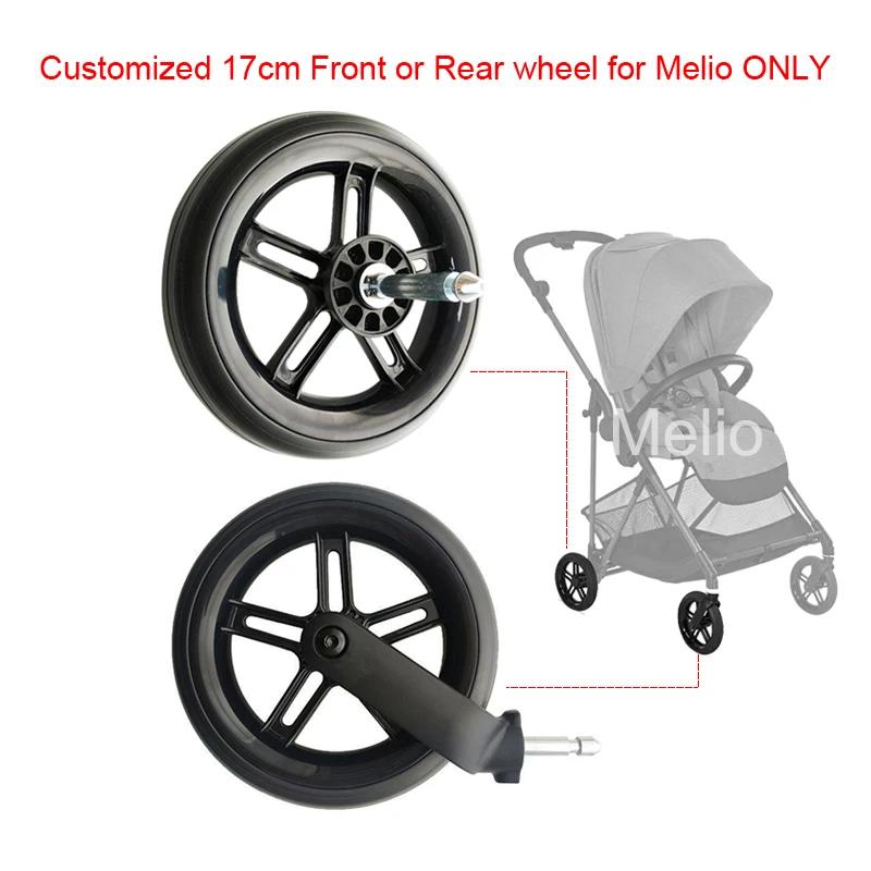 Seulement roue avant ou arrière Melio 17CM pour accessoires de Buggy Cybex Melio série 2/3/Carbon/Pr
